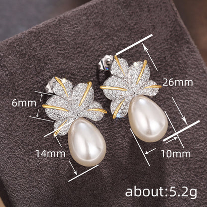 Vintage Handmade Pearl Earring