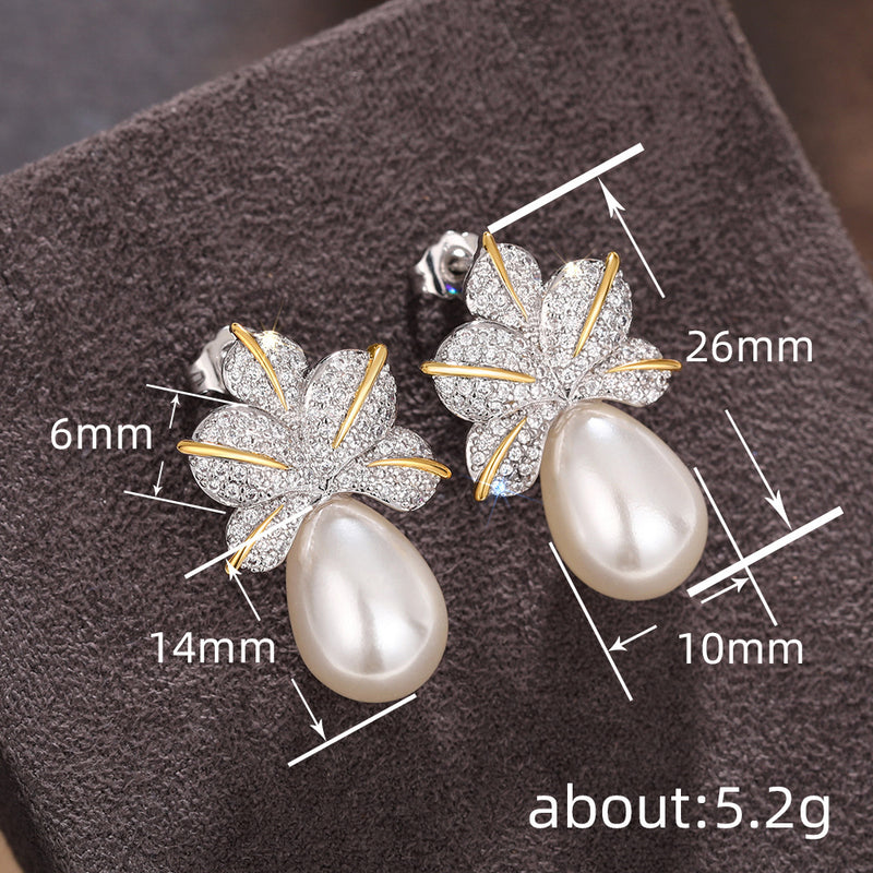 Vintage Handmade Pearl Earring
