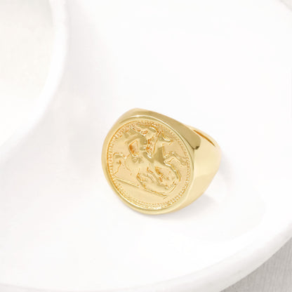 Romantic Gold Ring for Special Moments