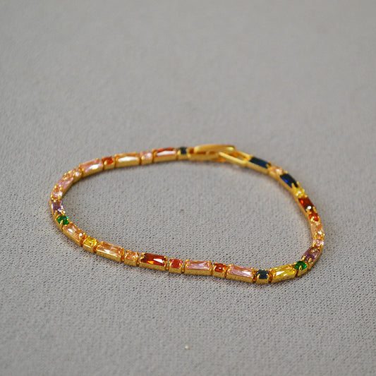 Delicate Artisan Gold Bracelet