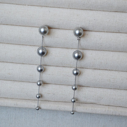 Delicate Artisan Silver Earring