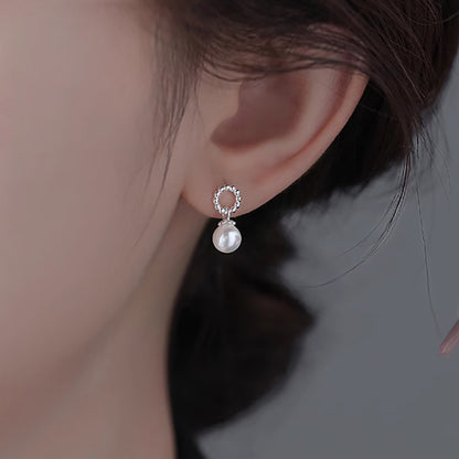 Delicate Artisan Pearl Earring
