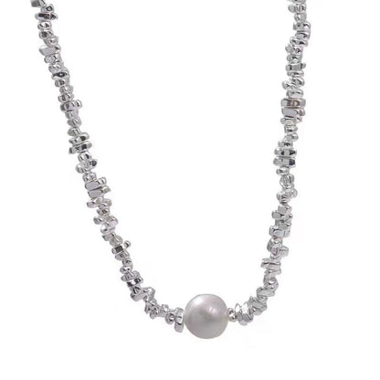 Vintage Handmade Silver Necklace