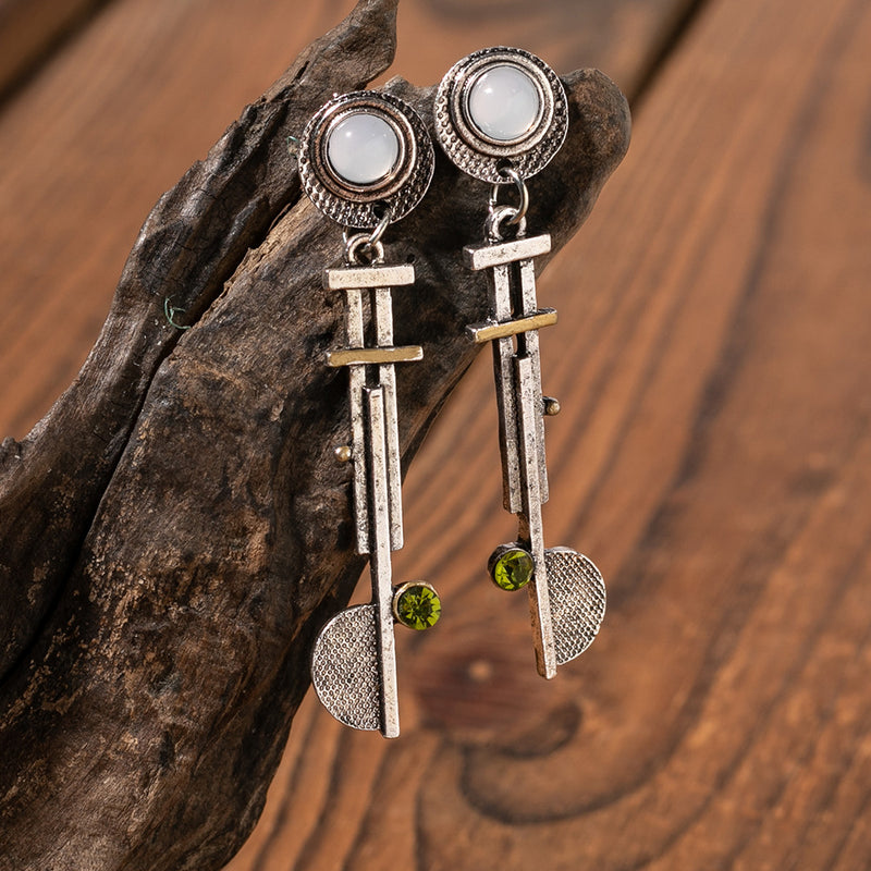 Delicate Artisan Pearl Earring