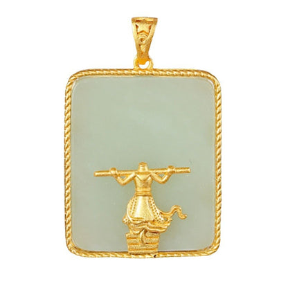 Classic Gold Pendant with Timeless Appeal