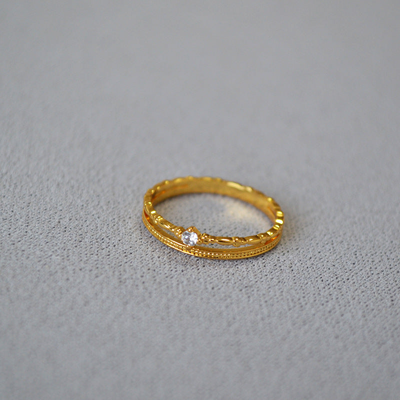 Vintage Handmade Gold Ring