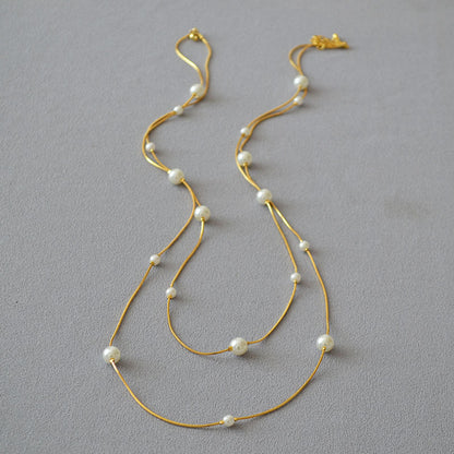Romantic Pearl Necklace for Special Moments