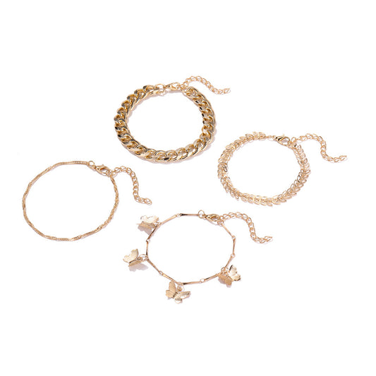 Delicate Artisan Gold Bracelet