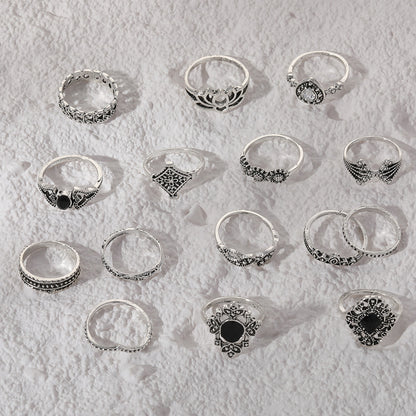 Beautiful Silver Set with Unique Style