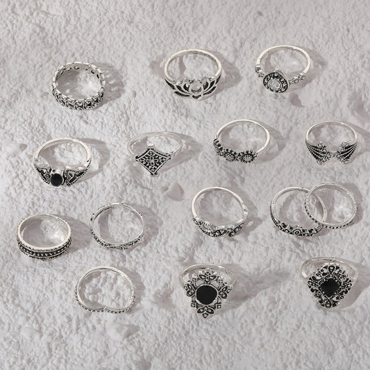 Beautiful Silver Set with Unique Style