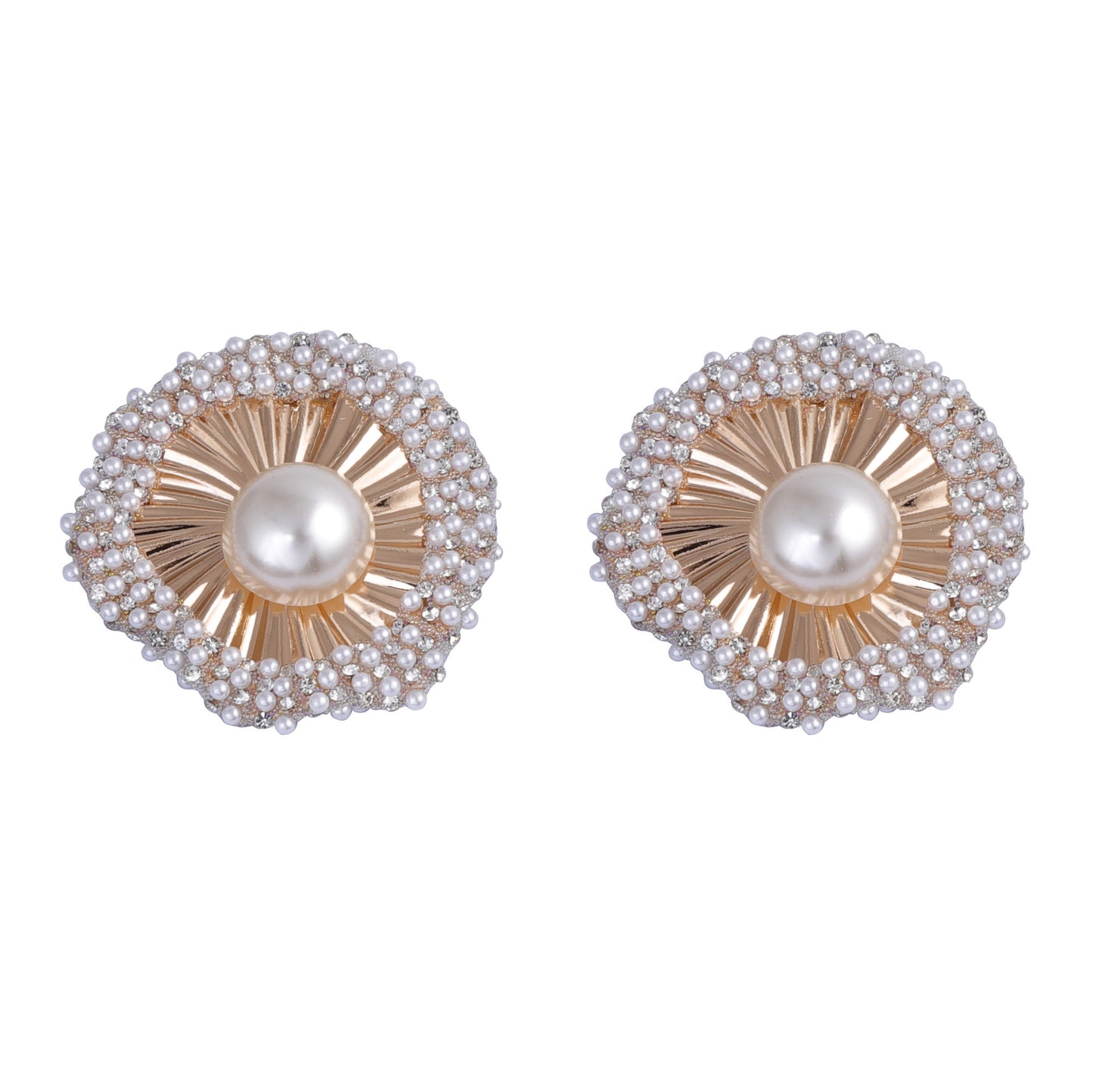 Delicate Artisan Pearl Earring