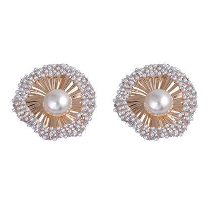 Delicate Artisan Pearl Earring