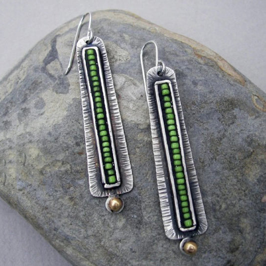 Vintage Handmade Silver Earring