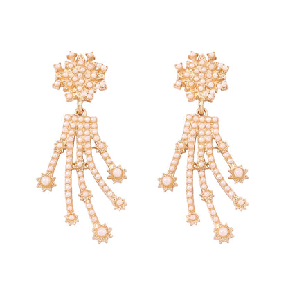 Beautiful Pearl Earring with Unique Style