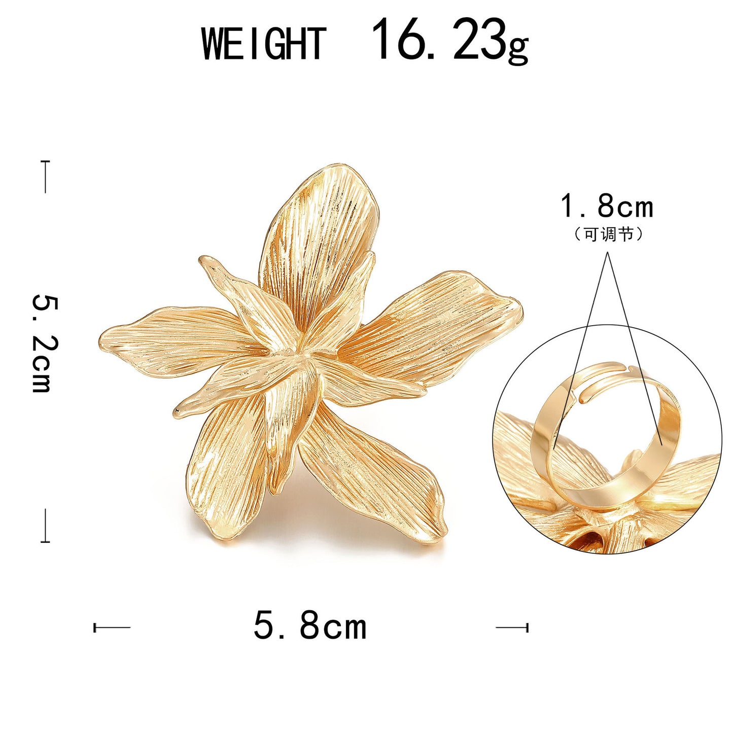 Beautiful Gold Ring with Unique Style