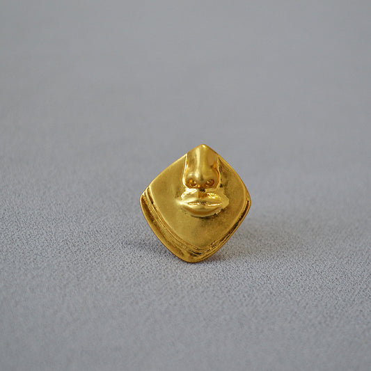 Vintage Handmade Gold Piece