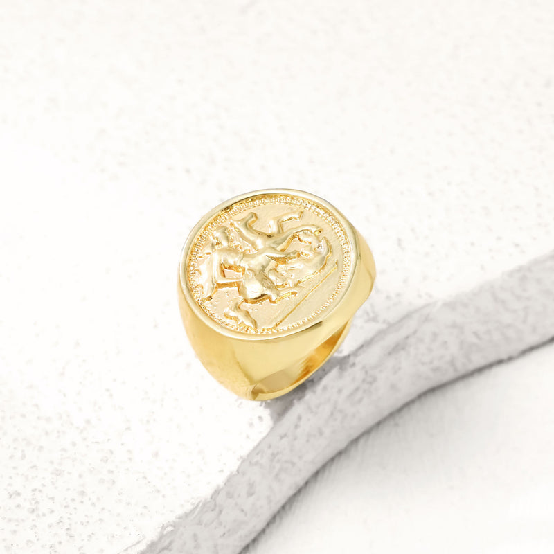 Romantic Gold Ring for Special Moments