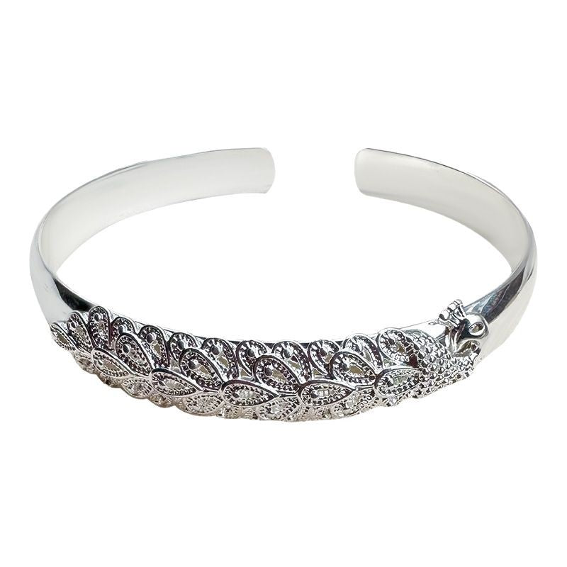 Delicate Artisan Silver Bracelet
