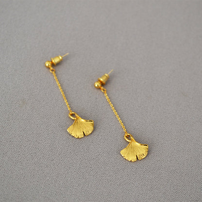 Vintage Handmade Gold Earring