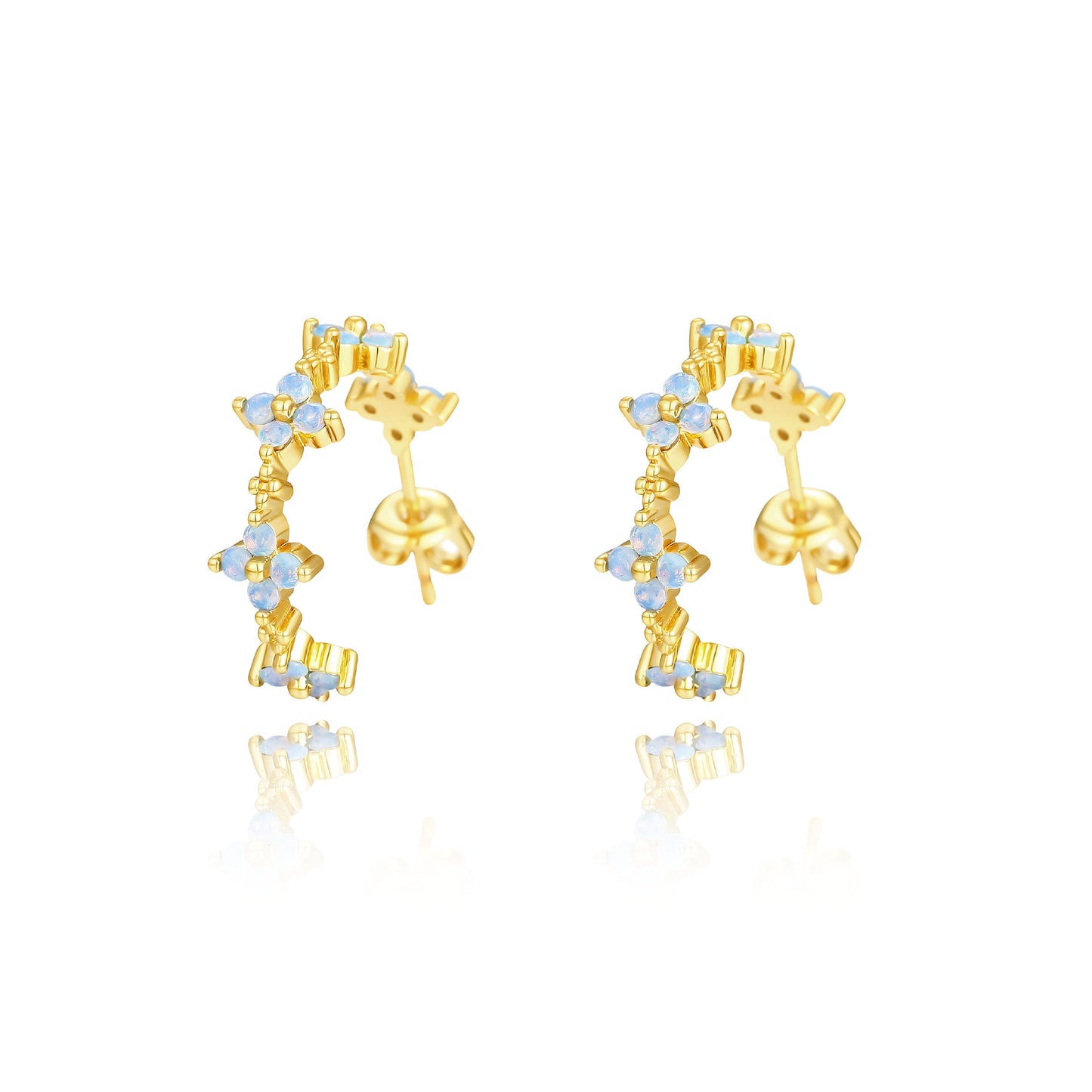Beautiful Silver Earring with Unique Style
