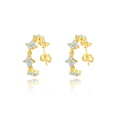 Beautiful Silver Earring with Unique Style