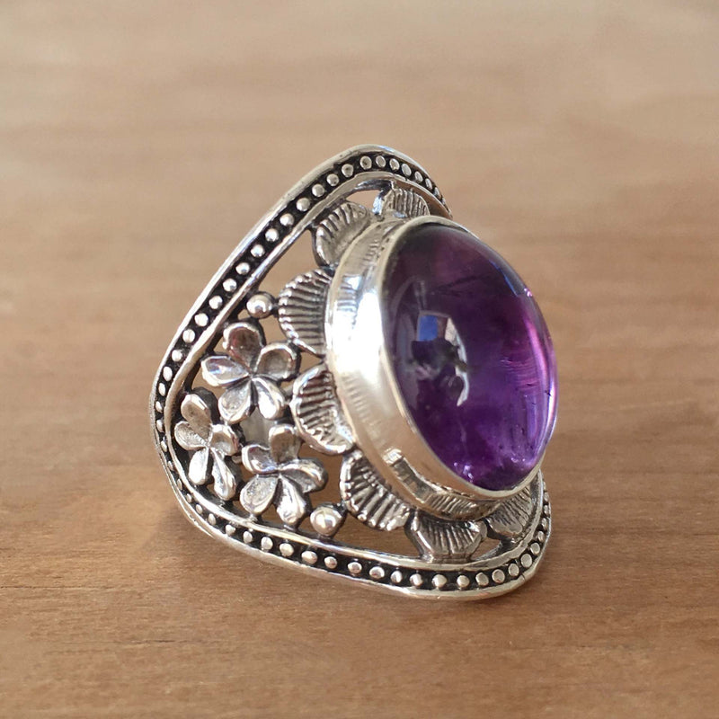 Delicate Artisan Silver Ring