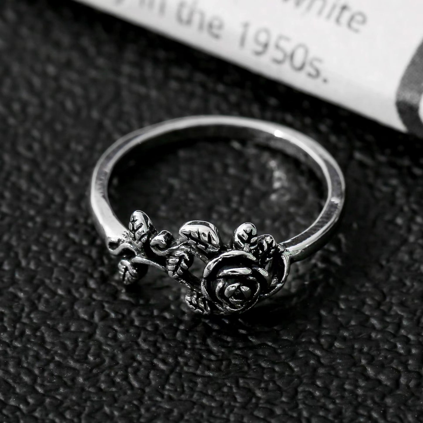 Delicate Artisan Silver Ring