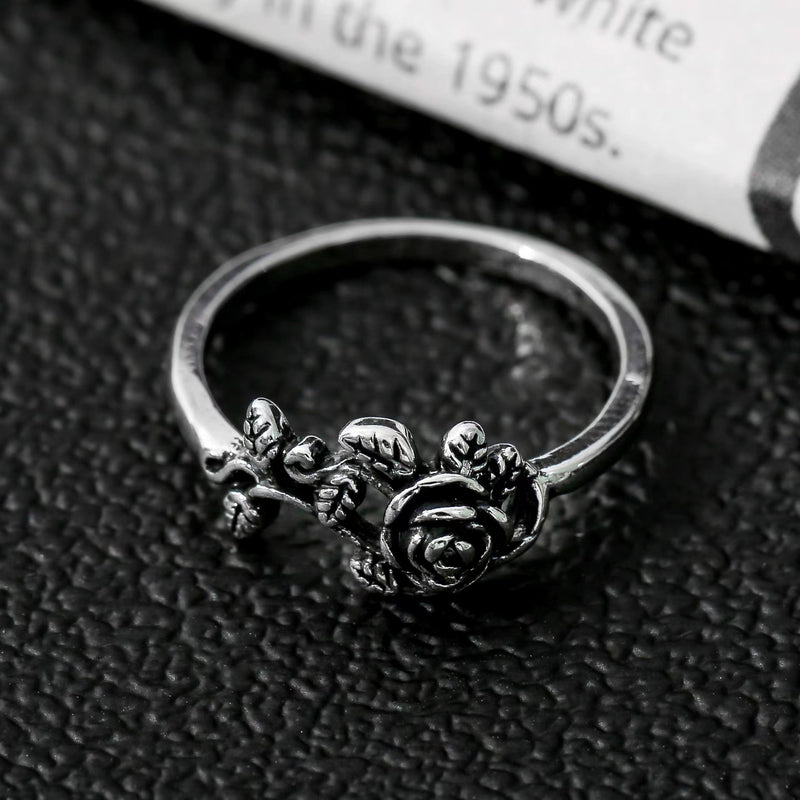 Delicate Artisan Silver Ring
