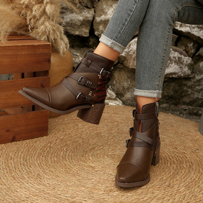 Chic Orthopedic Boots with Unique Design