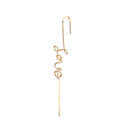 Vintage Handmade Gold Earring