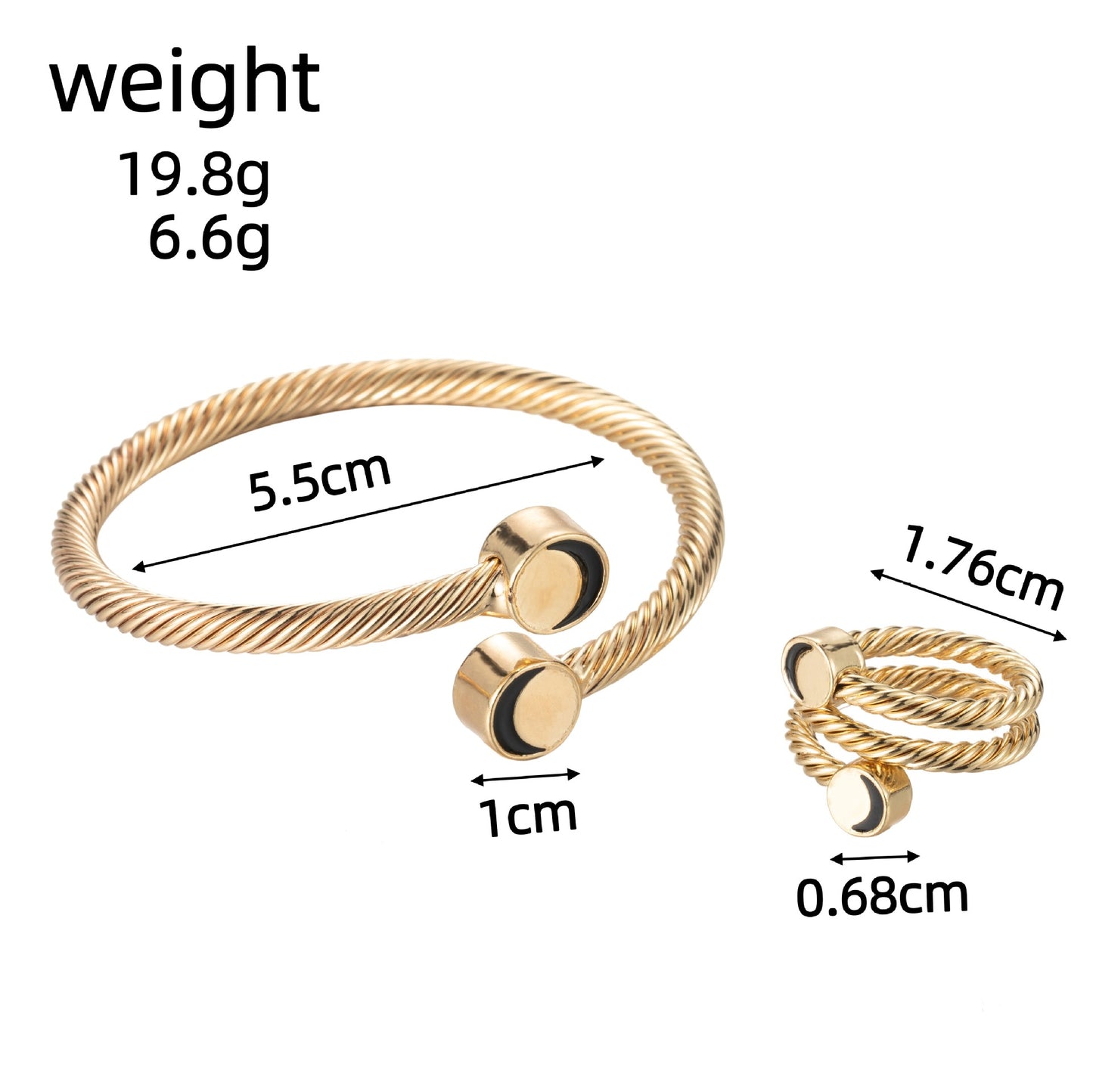 Stunning Gold Set for Daily Wear