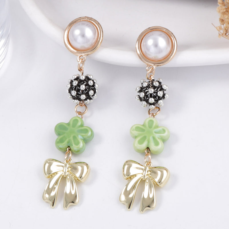 Delicate Artisan Pearl Earring