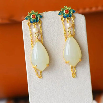 Delicate Artisan Silver Earring