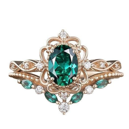 Delicate Artisan Gold Ring