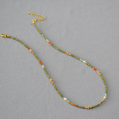 Delicate Artisan Pearl Necklace