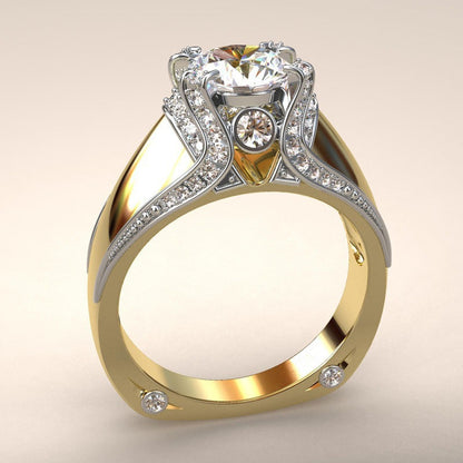Classic Gold Ring with Timeless Appeal