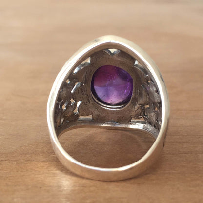 Delicate Artisan Silver Ring