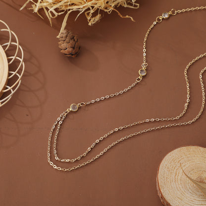 Romantic Gold Necklace for Special Moments