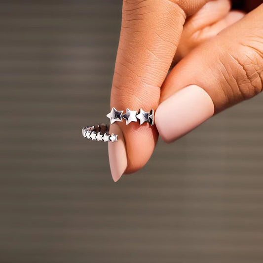 Beautiful Silver Ring with Unique Style