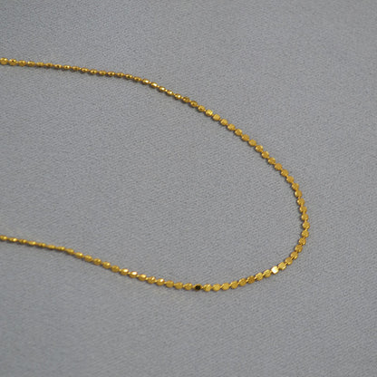 Vintage Handmade Gold Necklace