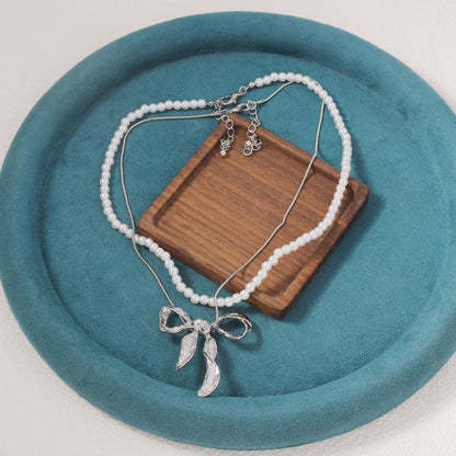 Vintage Handmade Pearl Necklace