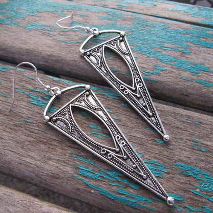 Delicate Artisan Silver Earring