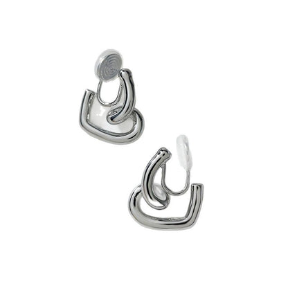 Vintage Handmade Silver Earring