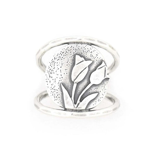 Beautiful Silver Ring with Unique Style