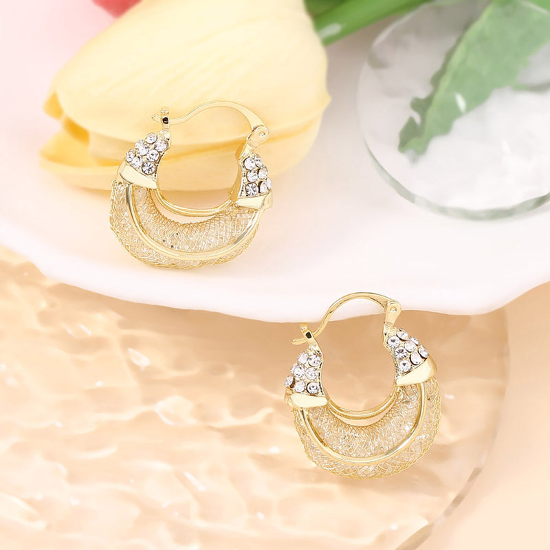 Stunning Gold Earring for Daily Wear