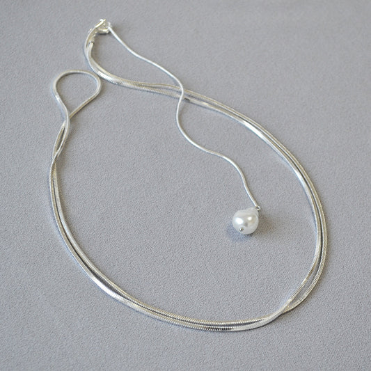 Vintage Handmade Gold Necklace