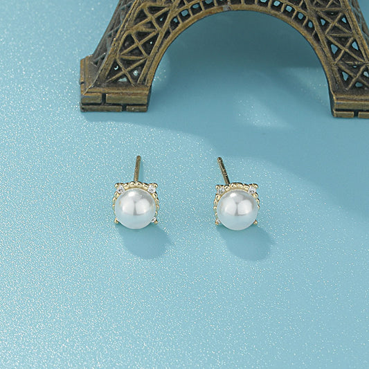 Vintage Handmade Pearl Earring