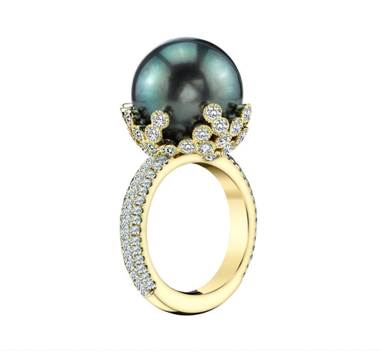 Classic Pearl Ring with Timeless Appeal