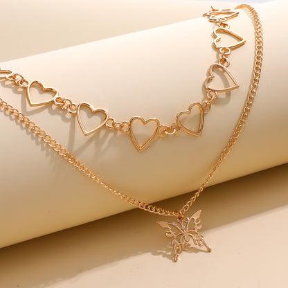 Vintage Handmade Gold Necklace