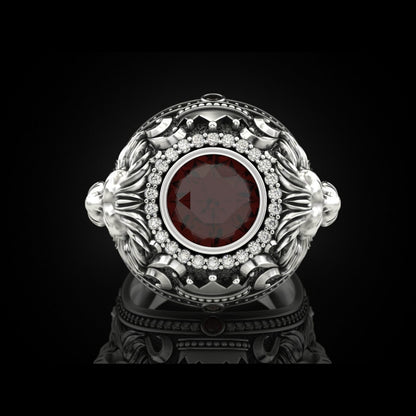 Delicate Artisan Gold Ring